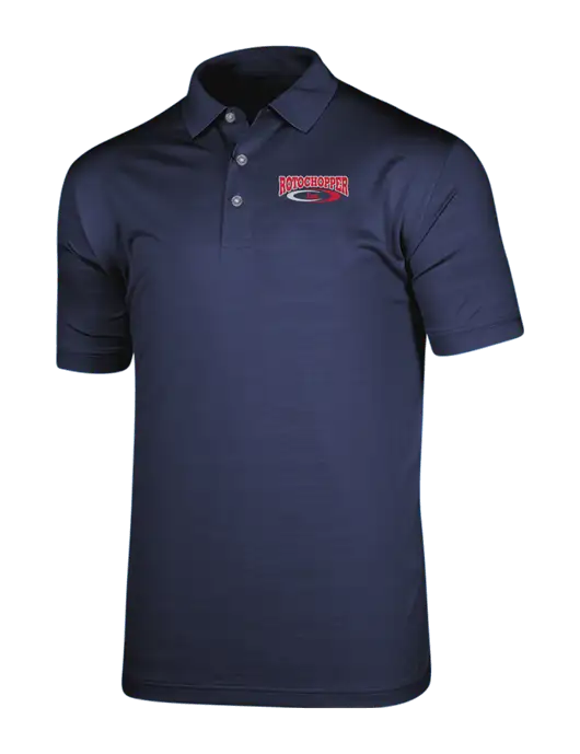 Callaway Vibrant Navy Ventilated Polo w/Rotochopper Logo