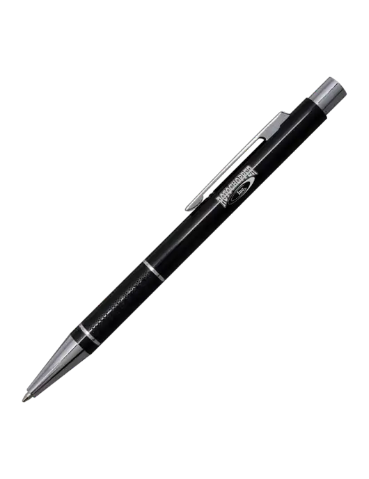 St George Black Pen - Blue Ink w/Rotochopper Logo