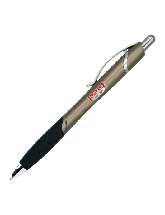 Summerhill Grey Pen - Black Ink w/Rotochopper Logo