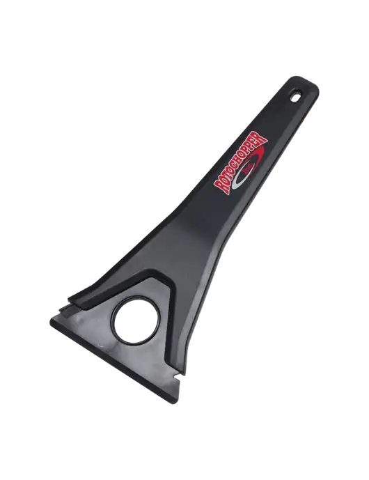 TriBlade Black Windshield Scraper w/Rotochopper Logo