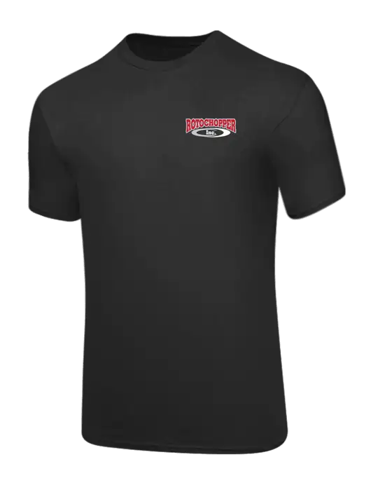 Core Blend Charcoal Grey T-Shirt w/Rotochopper Logo
