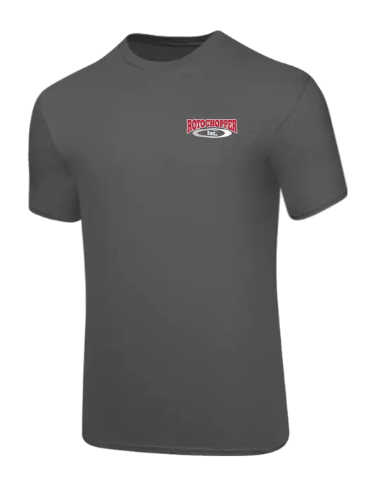 Core Blend Medium Grey T-Shirt w/Rotochopper Logo