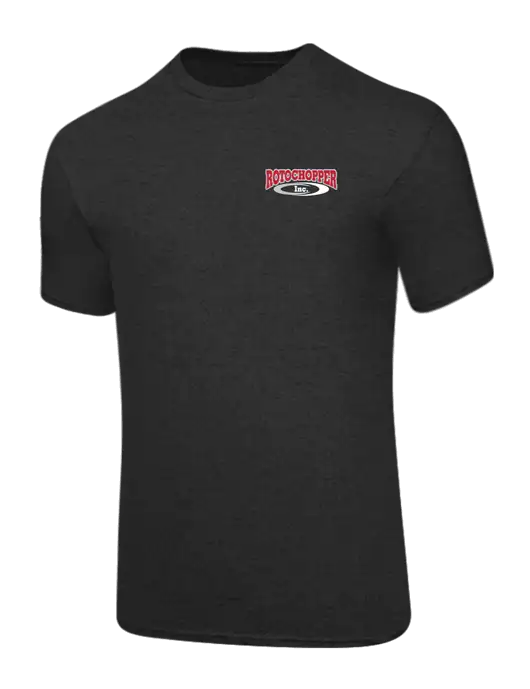 Core Blend Dark Heather Grey T-Shirt w/Rotochopper Logo