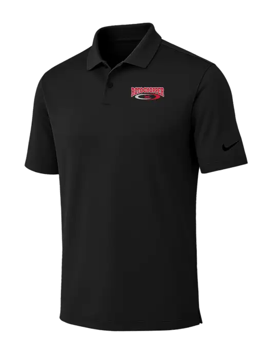 Nike Black Dri-FIT Vapor Polo w/Rotochopper Logo