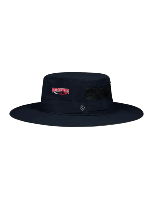 Columbia Navy Bora Bora Booney  Hat w/Rotochopper Logo