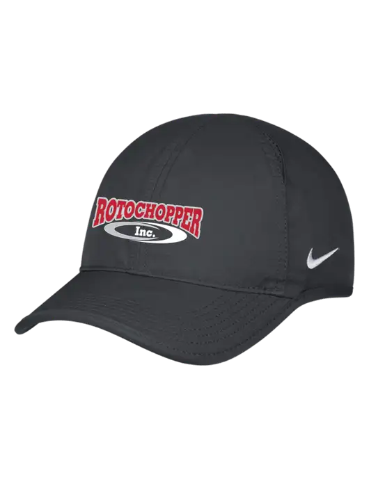 Nike Charcoal Featherlight Cap w/Rotochopper Logo