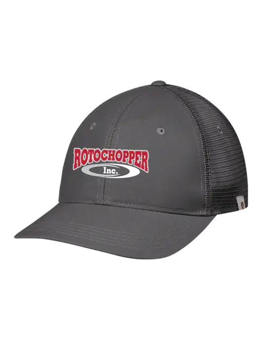 Carhartt Dark Grey Trucker Rugged Pro Series Cap w/Rotochopper Logo
