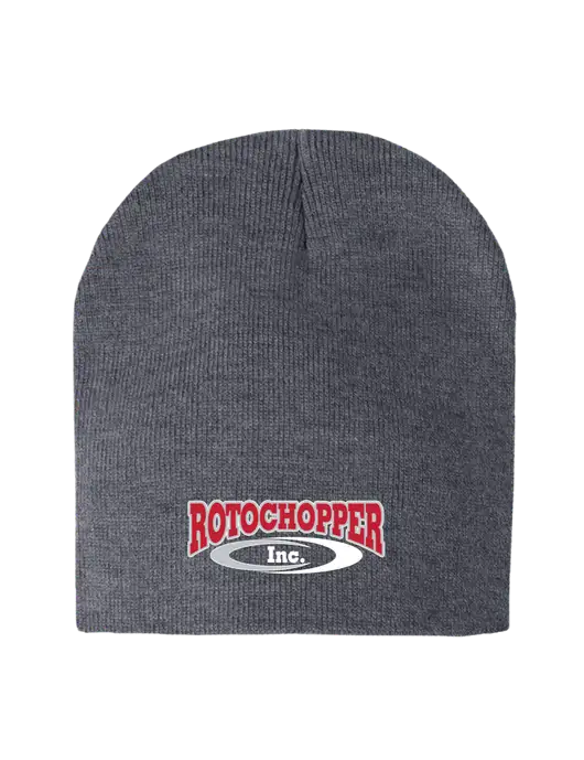Dark Grey Heather Element Knit Beanie w/Rotochopper Logo